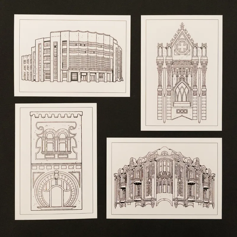 Набір листівок «Архітектура Харкова»
