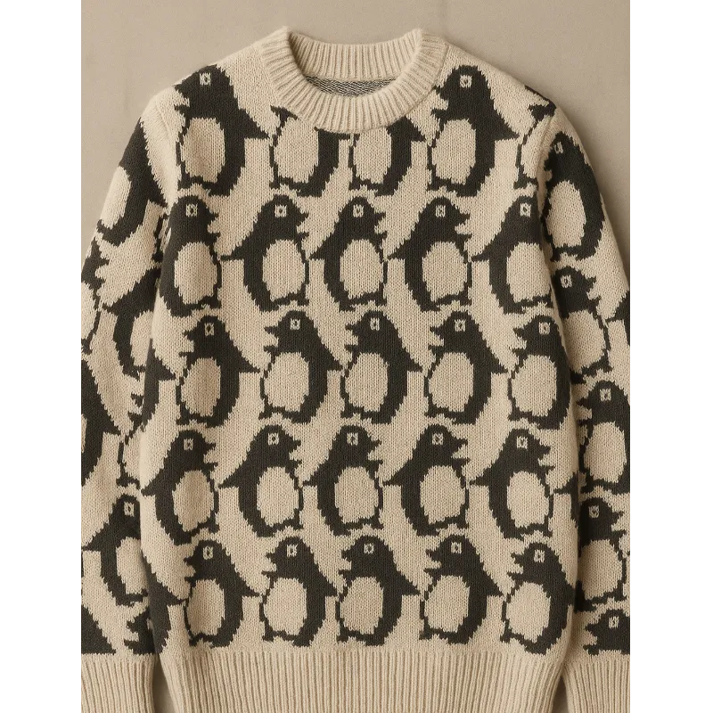 Жакардова схема для в'язання Пінгвіни, PDF-файл ID-834