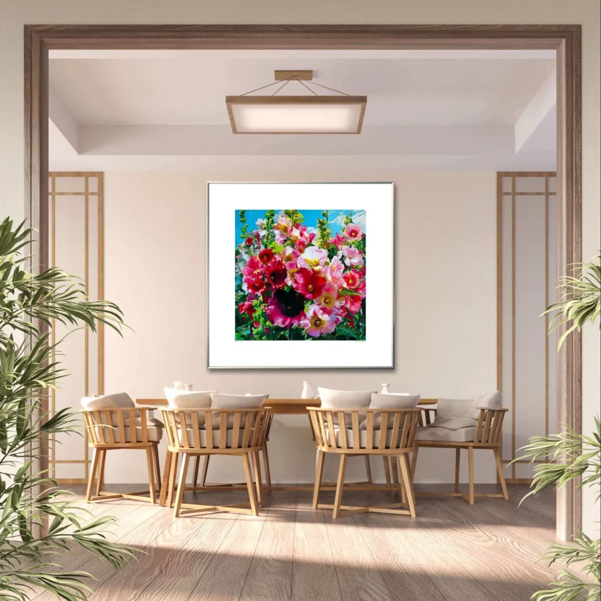 Мальви. Авторський принт.-2