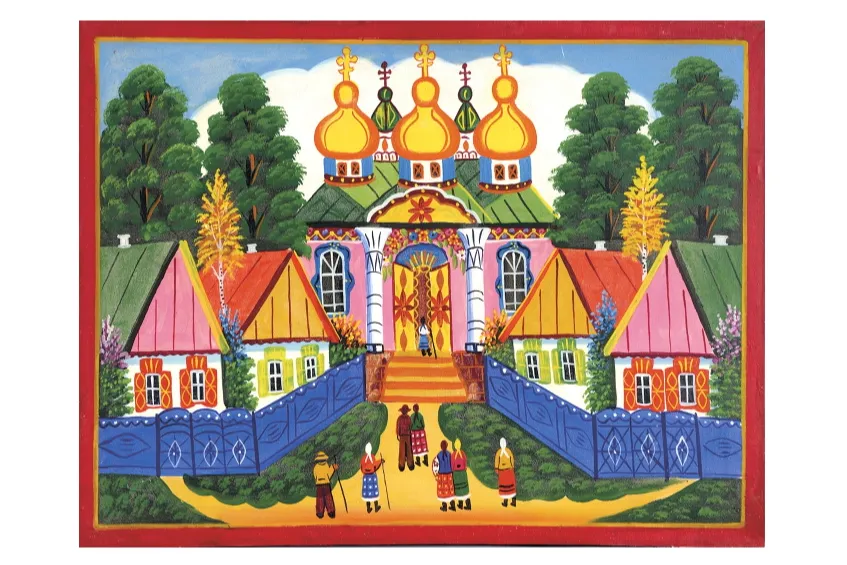 Сет листівок "Народна картина 20 ст."-3