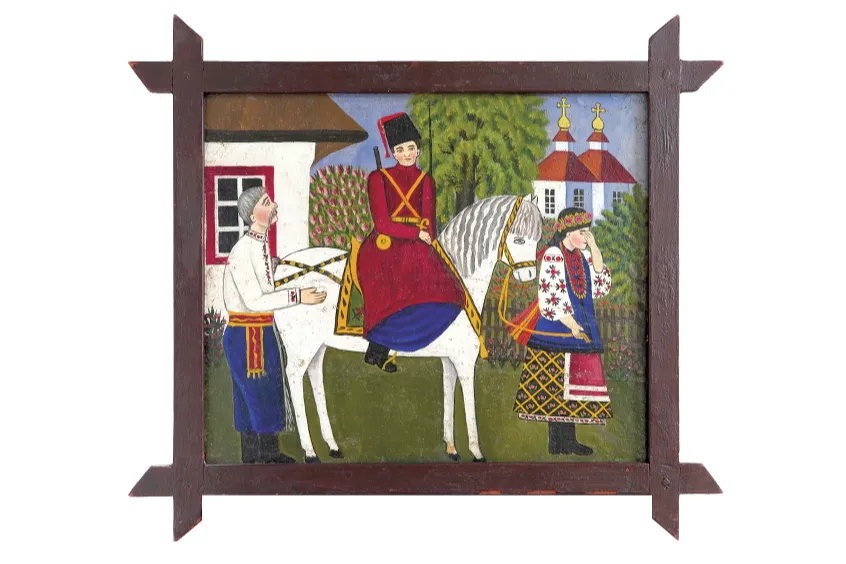 Набір листівок "Народна картина 20 ст." (частина друга)-3