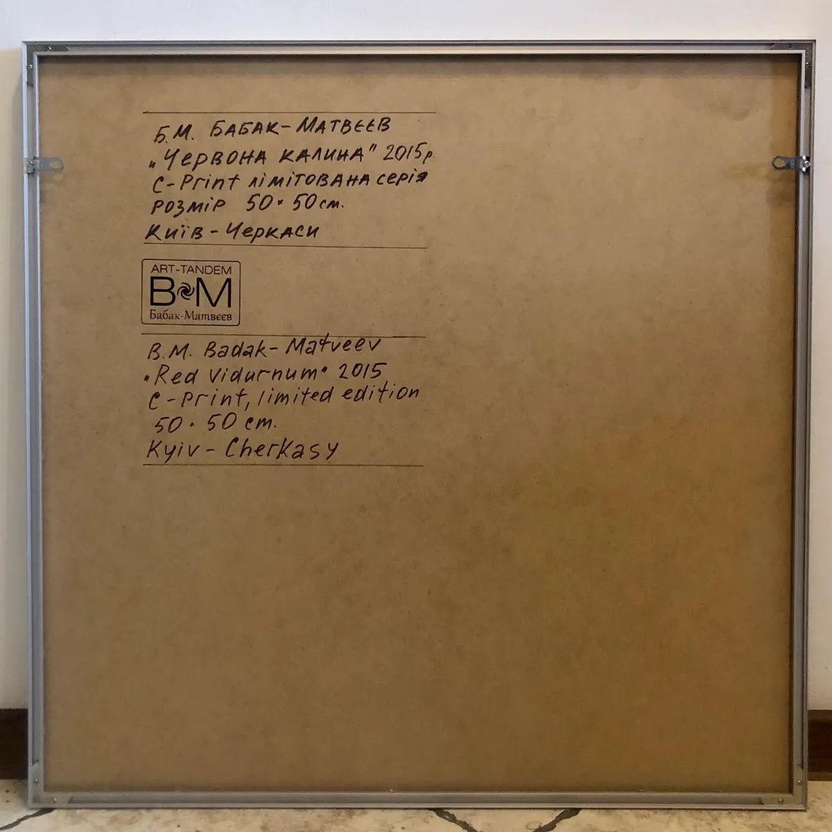 Червона калина. Авторський принт.-4