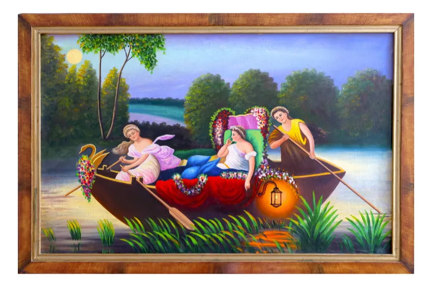 Набір листівок "Народна картина 20 ст." (частина третя)-3