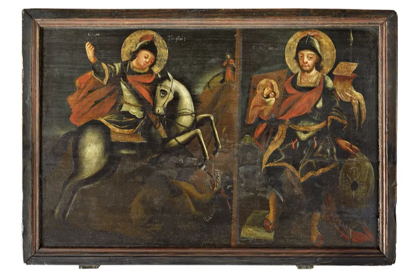 Набір листівок "Народна ікона 18-20 ст." (частина третя)-1