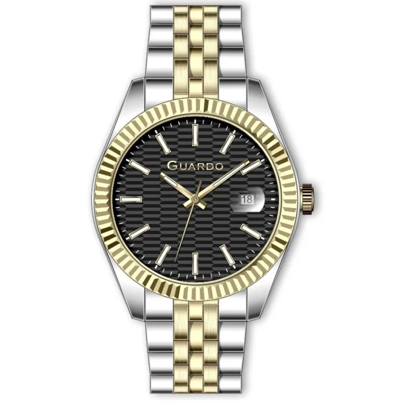 Чоловічий  годинник GUARDO 012810-4
