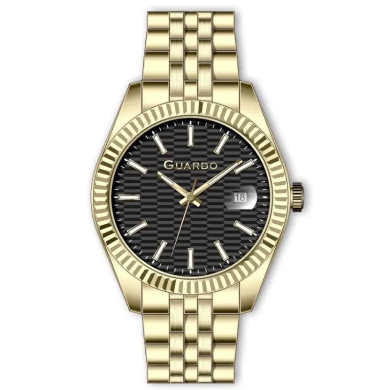 Чоловічий  годинник GUARDO 012810-2
