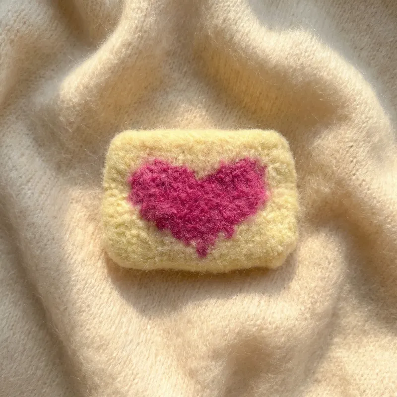 Felted Cardholder Knitting Pattern