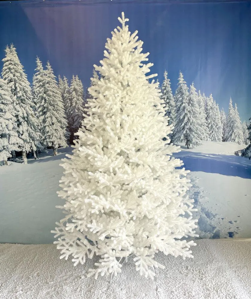 Ялинка Super Traditional лита пишна 220 см біла