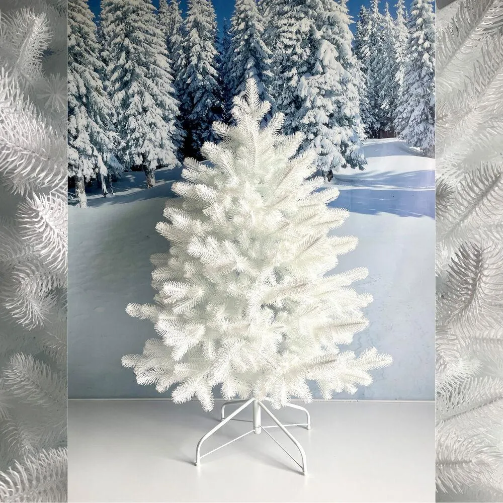 Ялинка Lux лита 120 см біла