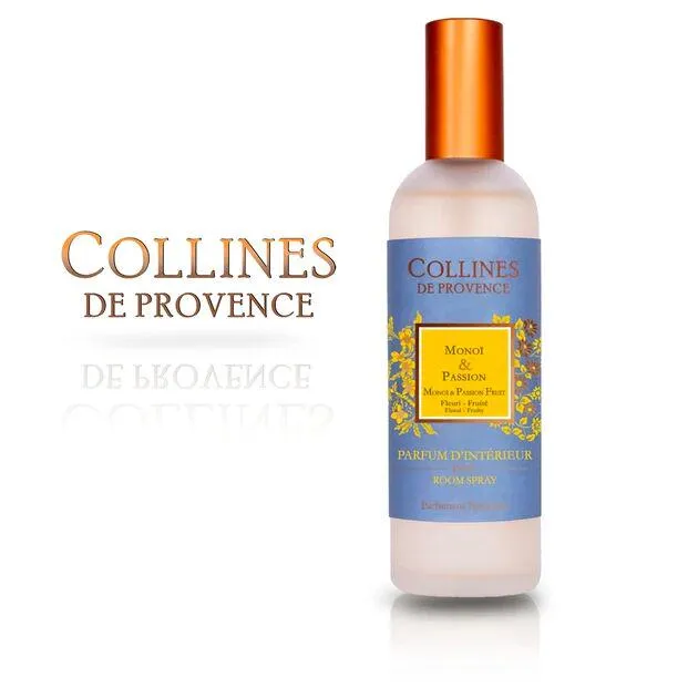 Парфуми для дому, Аромаспрей Моной і маракуя, інтер'єрні парфуми Collines de Provence, 100 мл