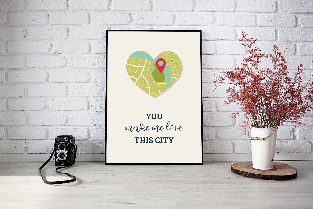 Інтер'єрний постер