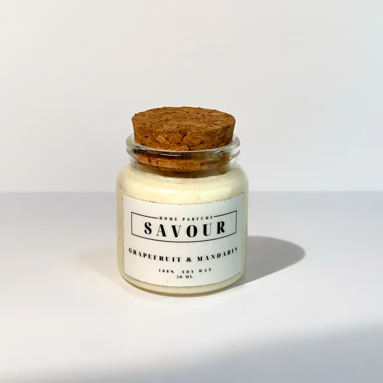 Аромасвічка Savour Grapefruit & Mandarin цитрусова-1