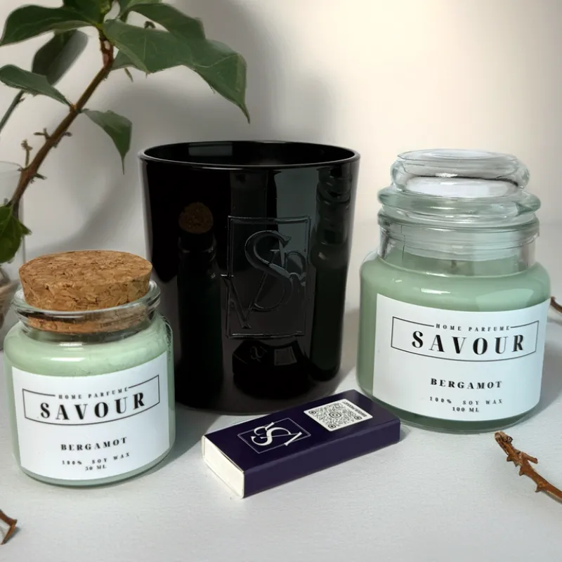 Аромасвічка Savour Bergamot-0