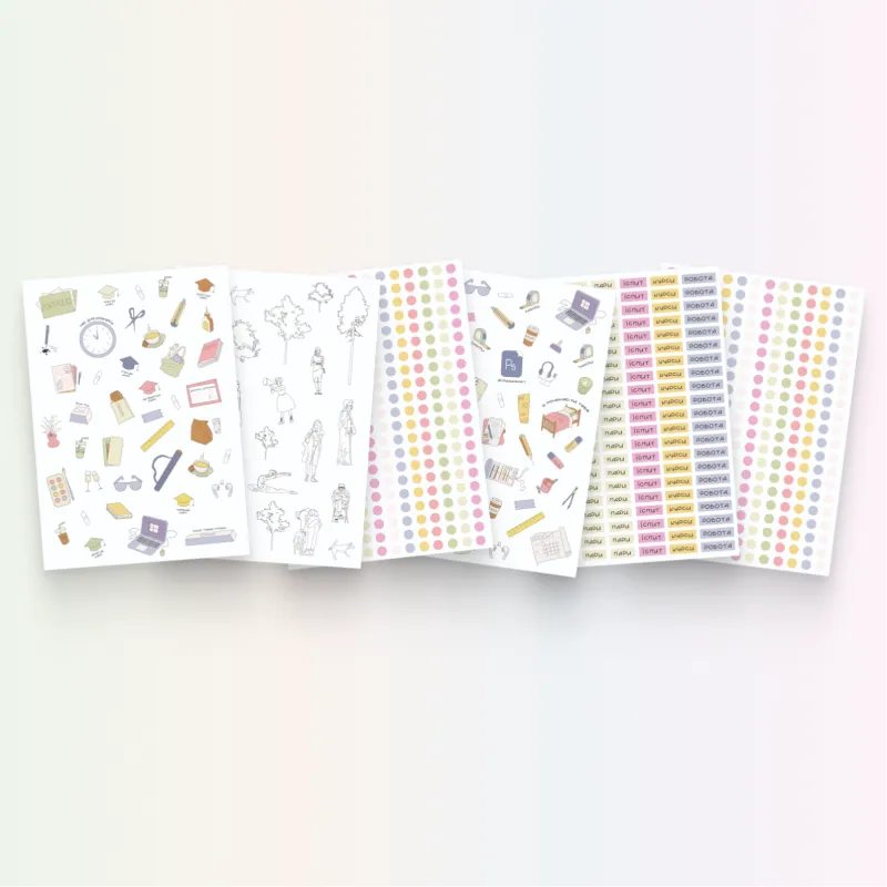 Архітектурні наліпки 6 листів