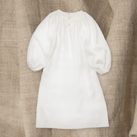 Жіноча довга конопляна сорочка