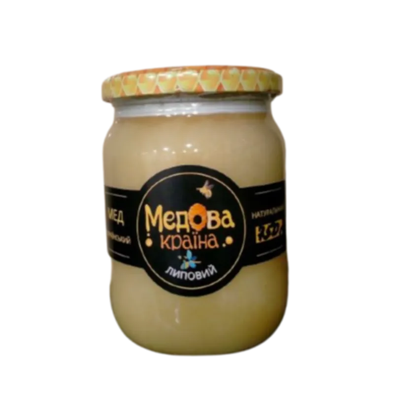 мед липовий 750г