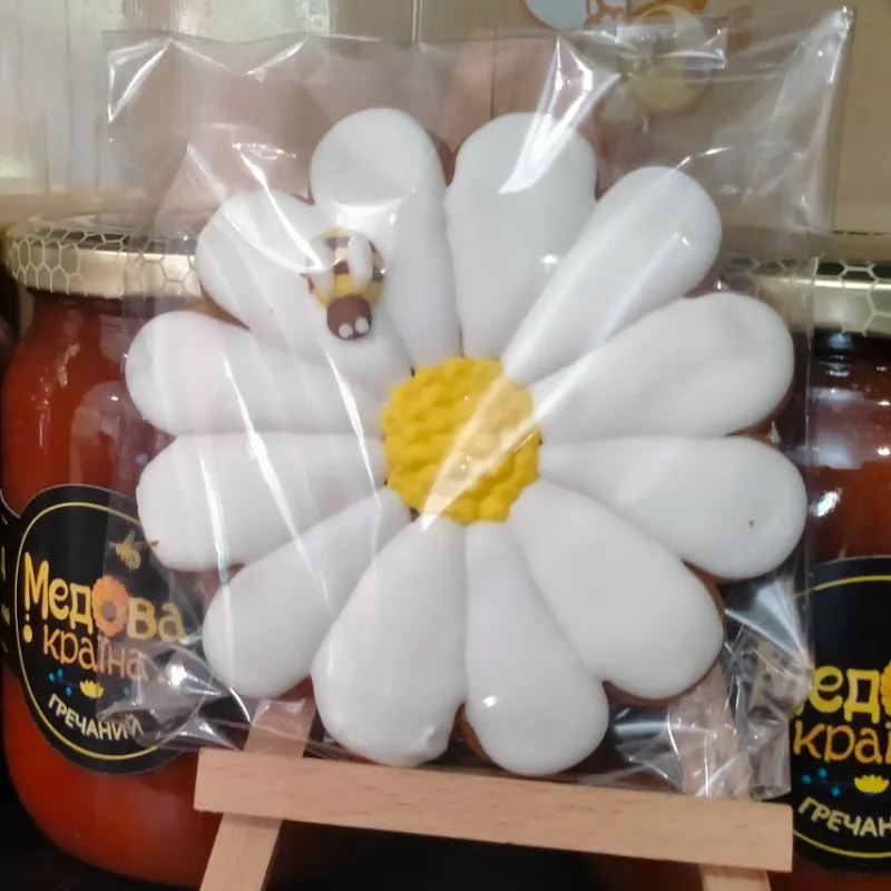 медовий  пряник  Ромашка