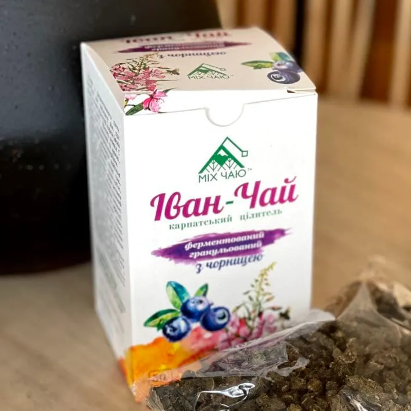 Іван-чай карпатський цілитель з чорницею