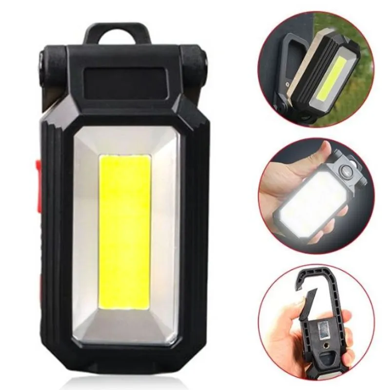 Акумуляторний підвісний ліхтарик LED W560 з гачком та магнітом кемпінговий