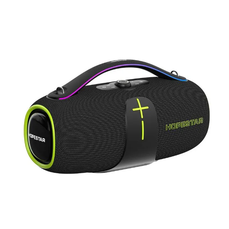 Портативна колонка з Bluetooth підключенням HOPESTAR A85 Black 400W FM RGB-підсвітка USB, AUX (311 х 231.6 х 563 мм)