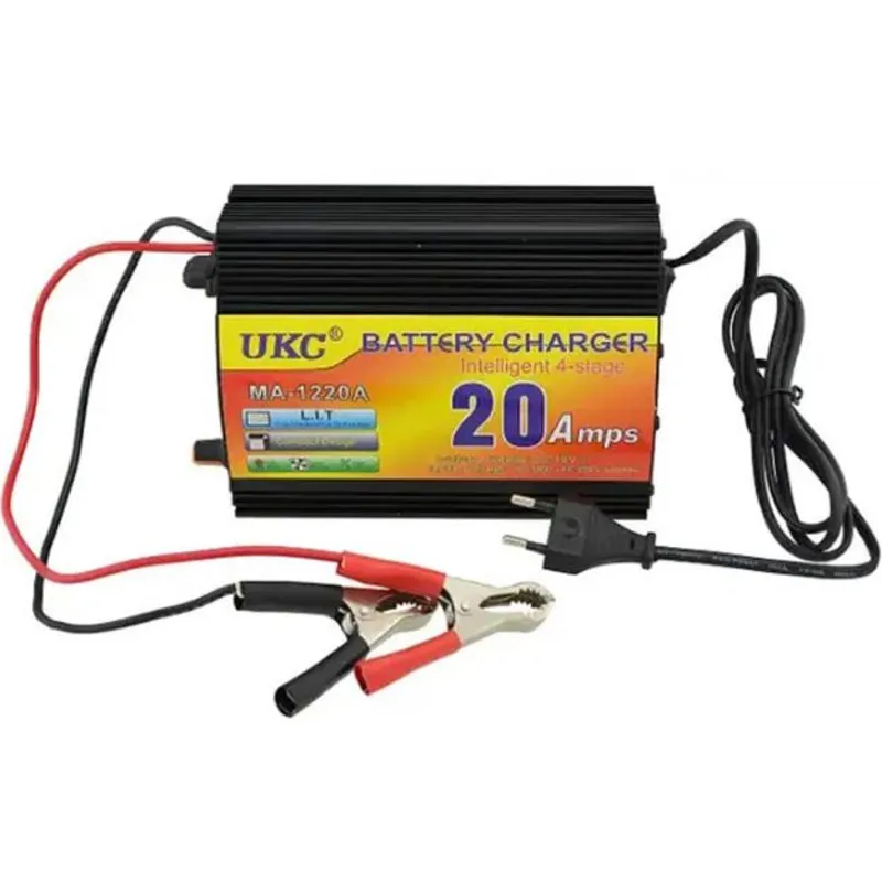 Зарядний пристрій 20A, MA-1220A для гелевих, AGM та свинцево-кислотних акумуляторів