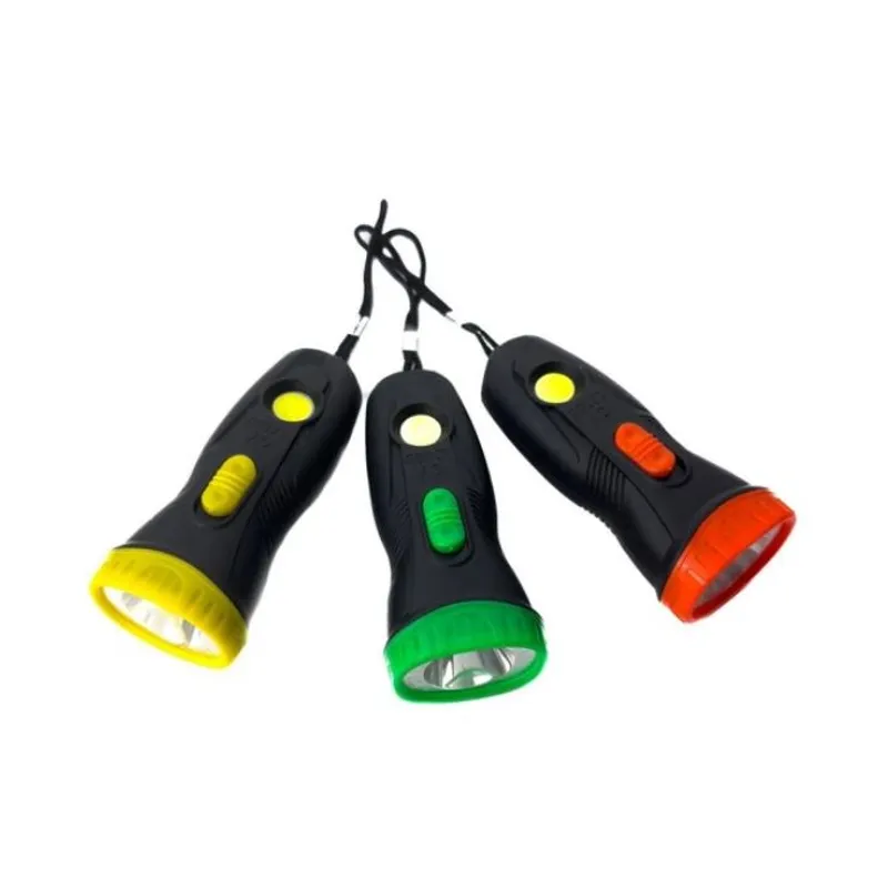 Ручний ліхтар на батарейках з двома режимами світла GY1718 B кишеньковий світлодіодний ліхтарик