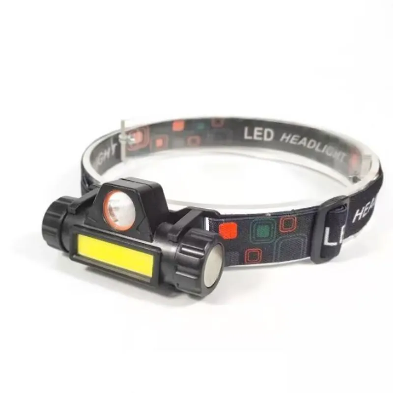 Світлодіодний налобний ліхтар BL-8101-XPE+COB Ліхтар акумуляторний туристичний