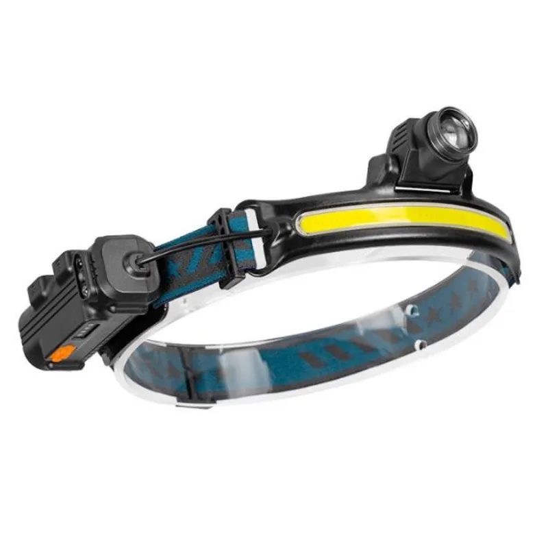 Світлодіодний налобний ліхтар BL-W678-1 Ліхтар акумуляторний туристичний з сенсором