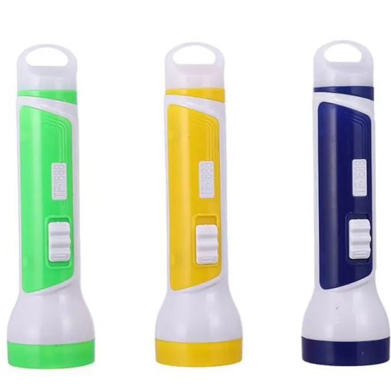 Ручний ліхтар на батарейках з двома режимами світла TF 1688 кишеньковий світлодіодний ліхтарик