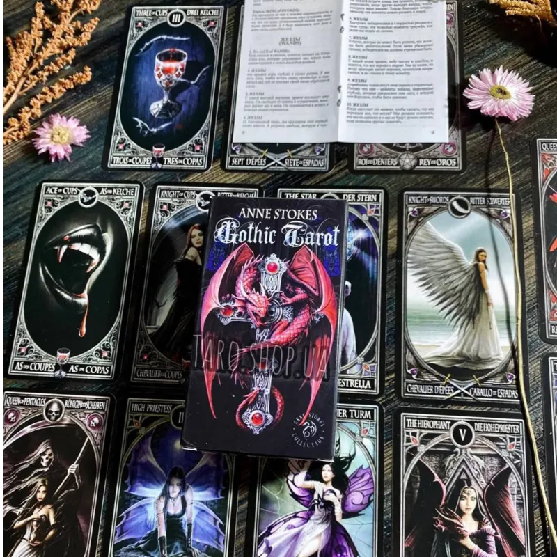 Карти таро Готичне-0