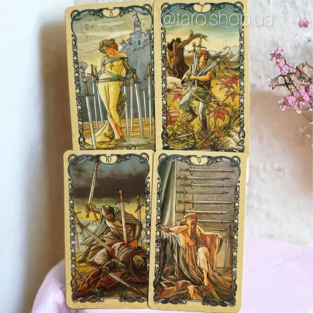 Карти Таро Альфонса Мухи, Tarot Mucha-3