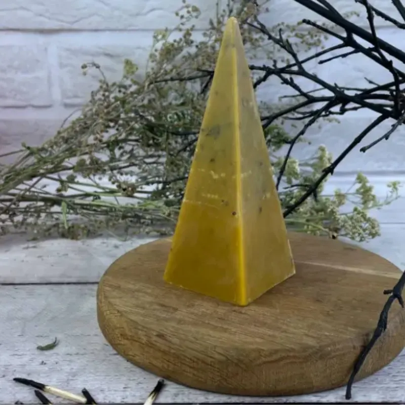 Воскова безфітільна свічка - Енергетична-0