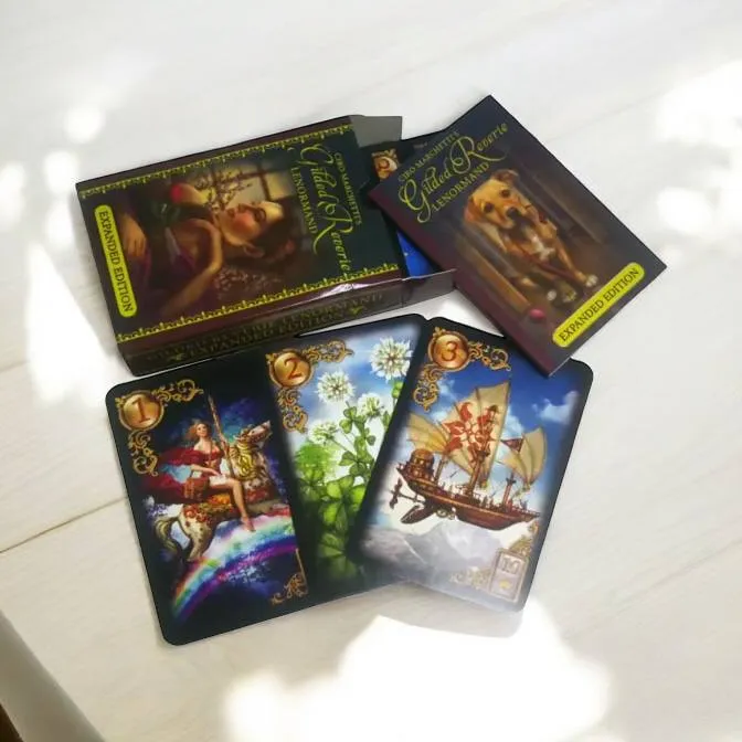 Карти Оракул - Золоті мрії Ленорман, Gilded Reverie Lenormand-1