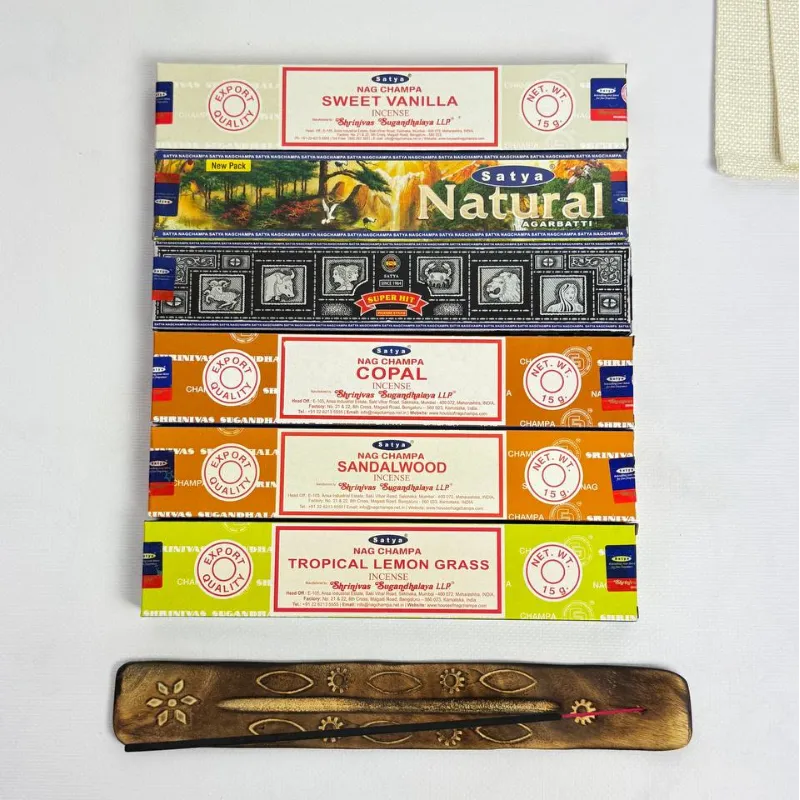 Ароматичні палички - Набір від Satya ТОП ароматів-0