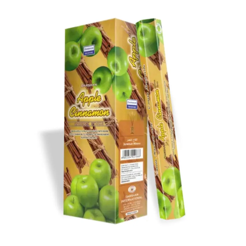 Пахощі -Apple Cinnamon, Darshan (Яблуко та Кориця)-0