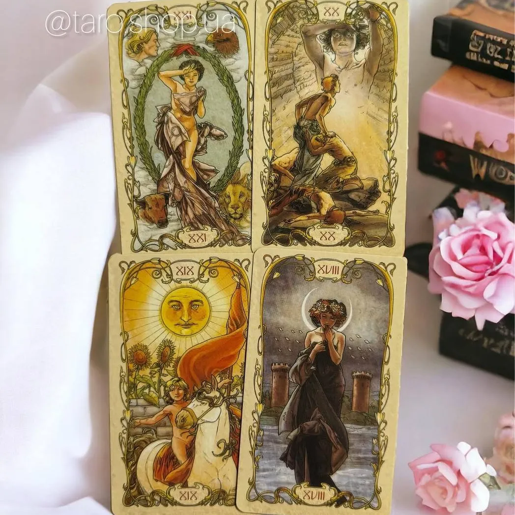 Карти Таро Альфонса Мухи, Tarot Mucha-2