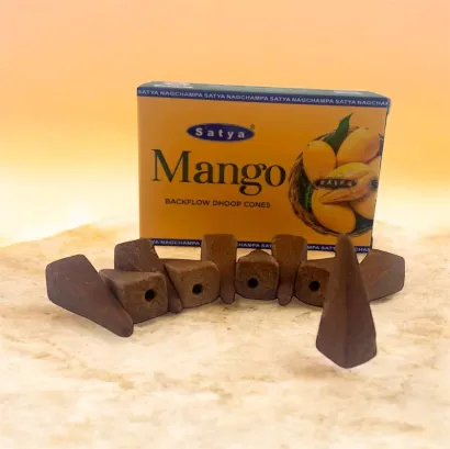Пилкові пахощі арома-конуси зі зворотним потоком - Манго