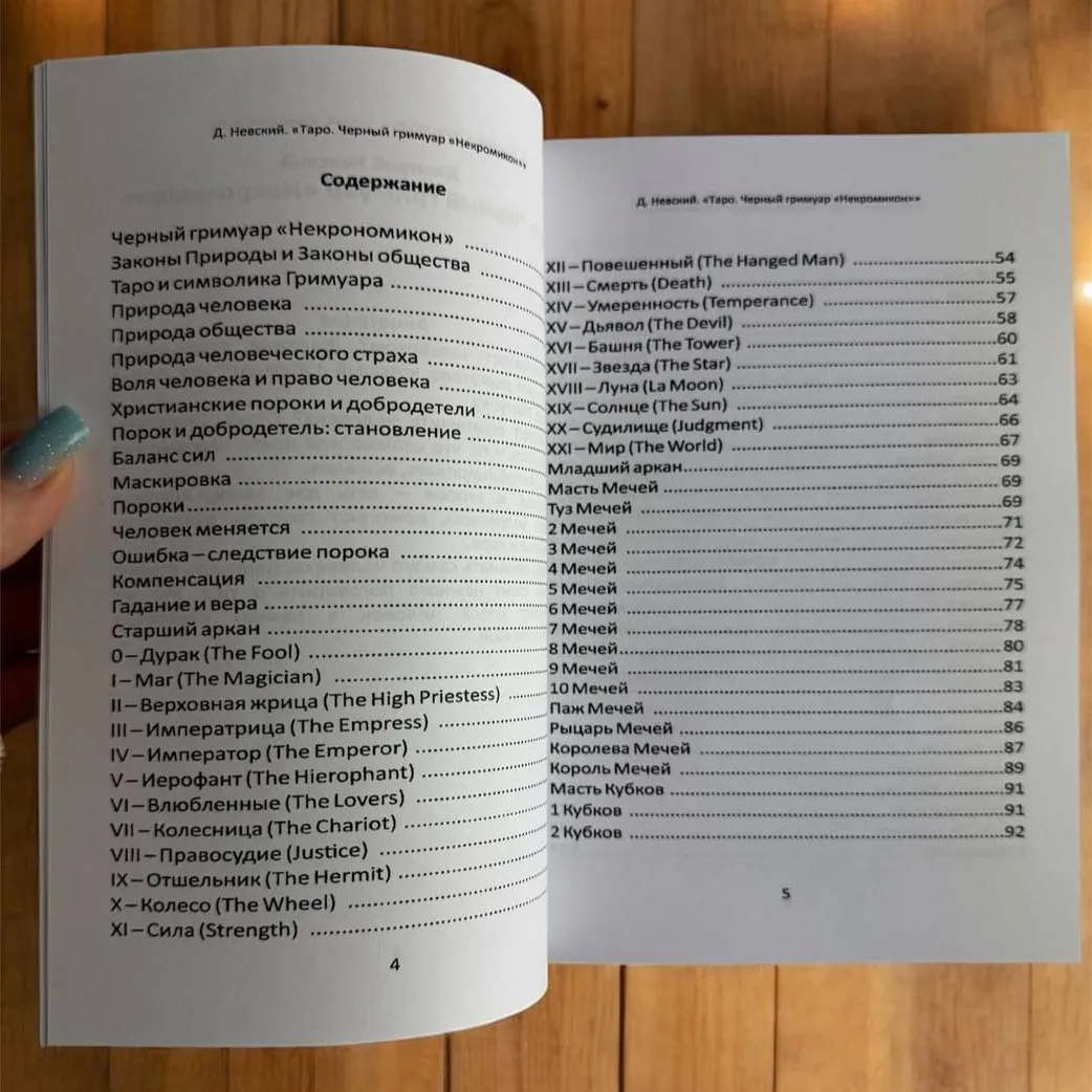 Комплект Таро "Чорний Гримуар" карти+книга-1