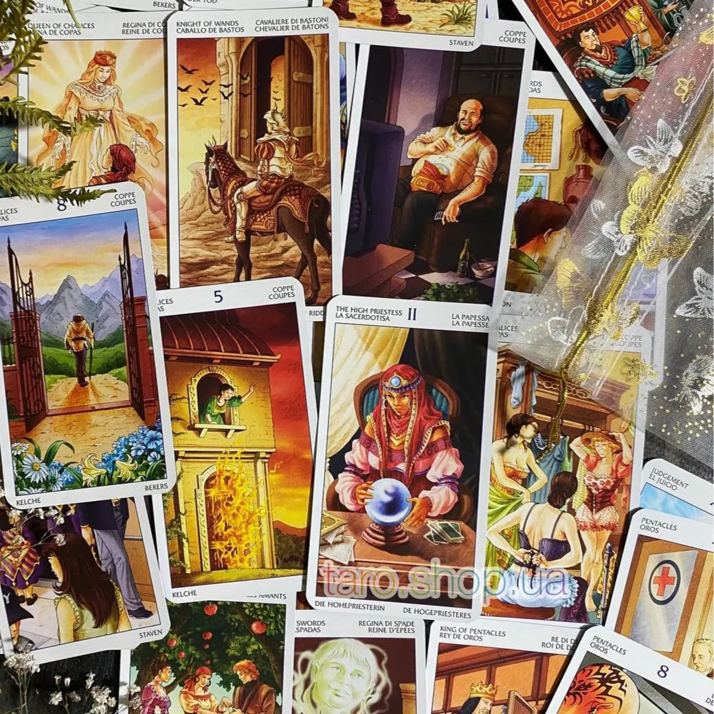Подарунковий набір таро 78 дверей-1