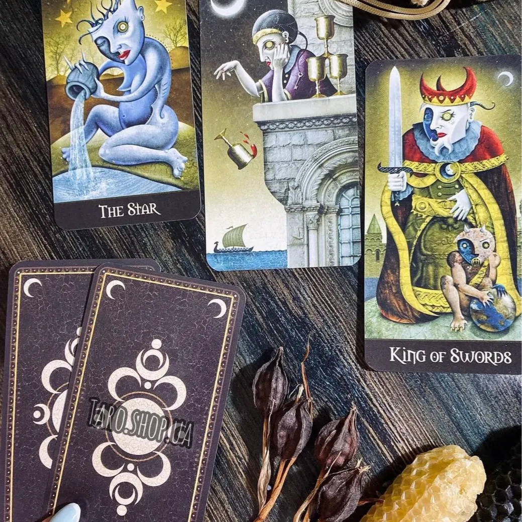 Карти таро У владі шаленого місяця-1