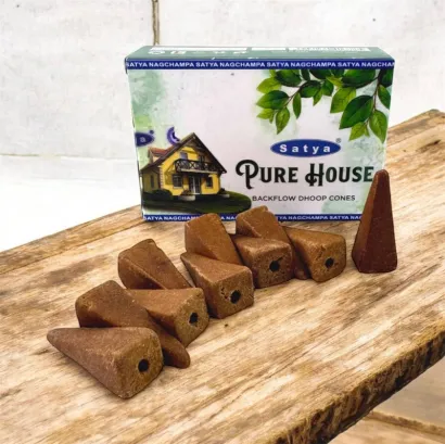 Пилкові пахощі арома-конуси зі зворотним потоком — “Чистий Дім”