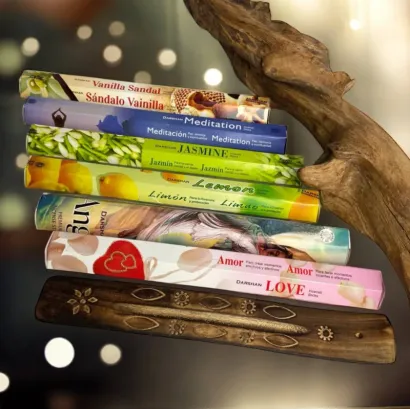 Набір вугільних пахощів "Квітка місячного сяйва"