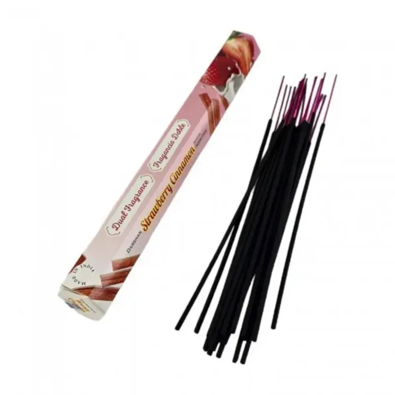 Пахощі Strawberry Cinnamon, Darshan (Полуниця та Кориця)-0