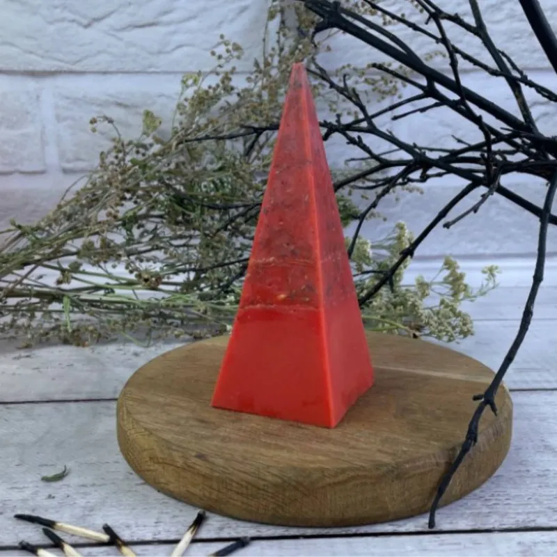 Воскова безфітільна свічка - Магія кохання-0