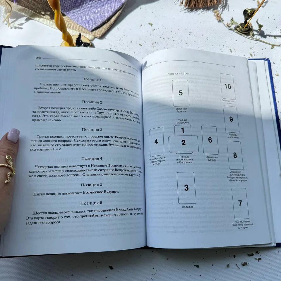 Комплект таро - Райдера Уейта, книга + карти-4