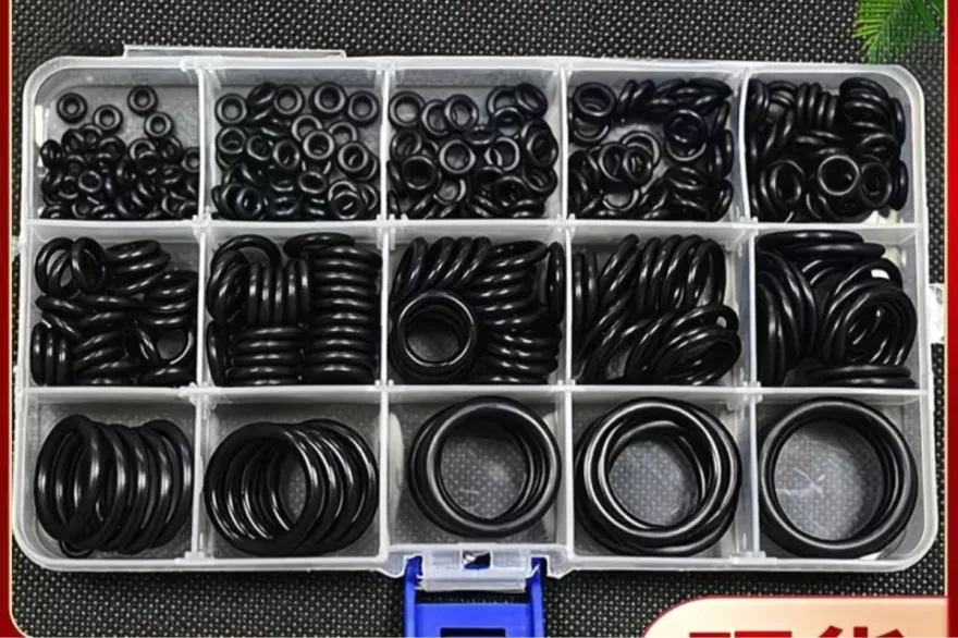 Набір кілець гумових ущільнювальних 260шт, 30 розмірів Чорні