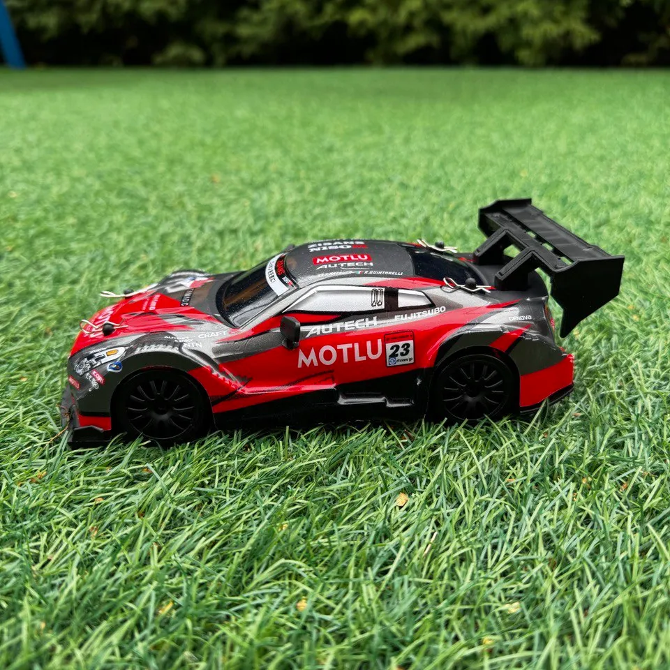 Машинка для дріфту повнопривідна на радіокеруванні Super Drift Car 1:24 із світлодіодним підсвічуванням Red-2