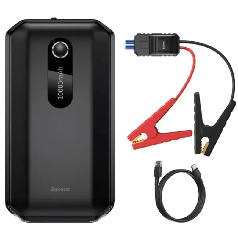 Пускозарядний пристрій Бустер Baseus AIR Car Jump Starter Super Energy 3in1 12V 1000A з функцією Павербанка 10000 mAh