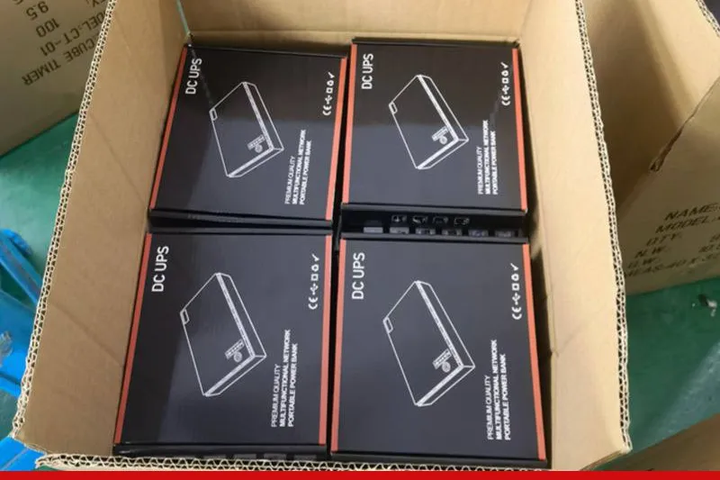 УМБ Повербанк універсальний для роутера DC1018P , модему  (УПС, ДБЖ, 1800mAh*4~2600mAh*4, LED індикатори, USB, DC 9-12V )-1