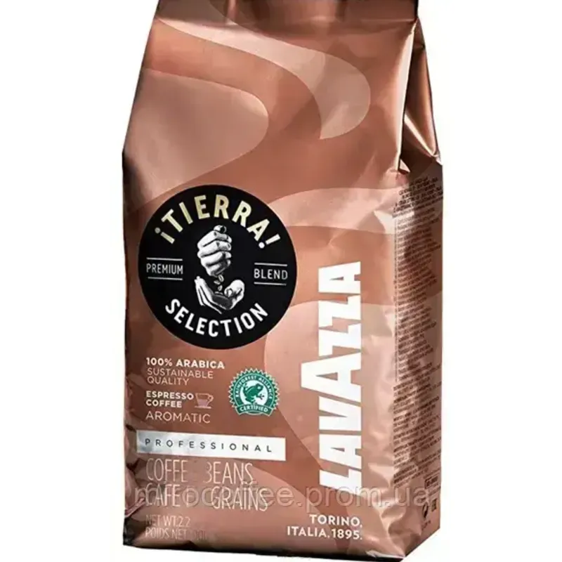 Кава в зернах LAVAZZA Tierra Selection 1кг-0